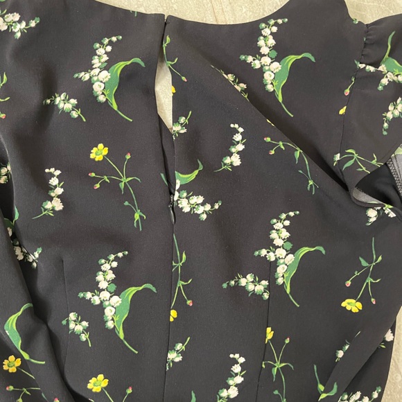 Ann Taylor Black Floral Jumpsuit - Picture 4 of 4